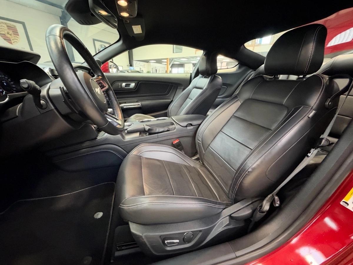 Ford Mustang VI (2) FASTBACK 5.0 V8 450 GT BVA10 /ROUGE RUBY/CARPLAY/SUIVI FORD/