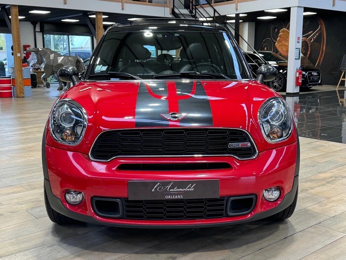 MINI COUNTRYMAN (R60) COOPER S 184CV TOIT OUVRANT PANORAMIQUE CHILI RED B