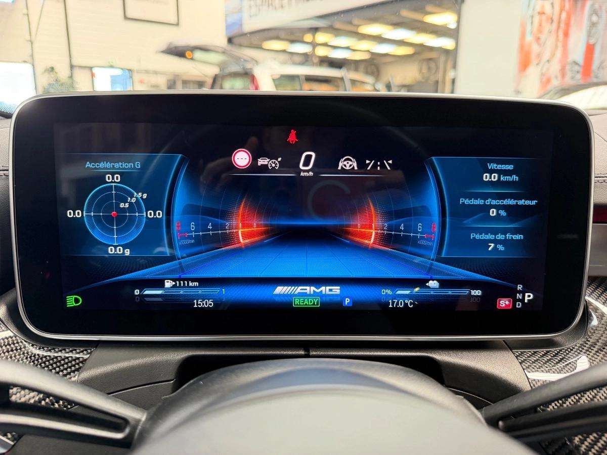 Mercedes Classe C 63 S AMG  680 CV  EQ POWER 4MATIC 9G-TRONIC  TO / CARBONE / BURMESTER / OPTION +++