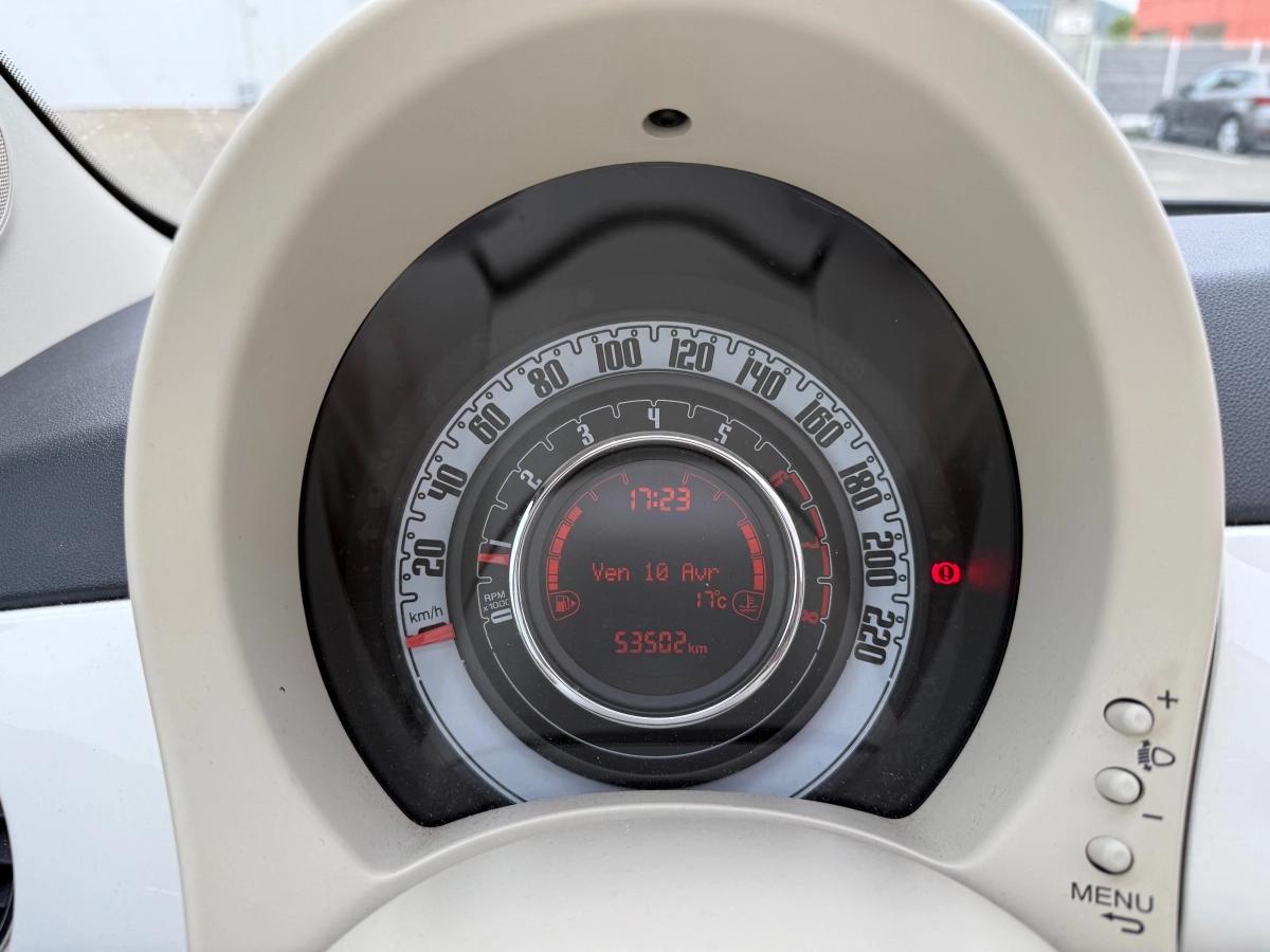 Fiat 500 CABRIOLET 1.2 70 LOUNGE DUALOGIC BVA START-STOP