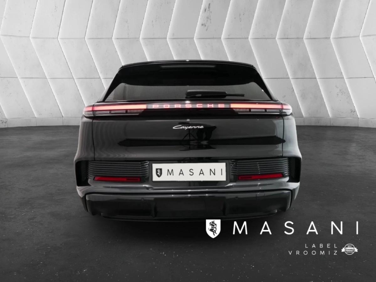 Porsche Cayenne Electrique 442ch 633km WLTP Toit Ouvrant/Attelage/Sport Sound/21“/Sièges 14/Volant Surfaces et Siège
