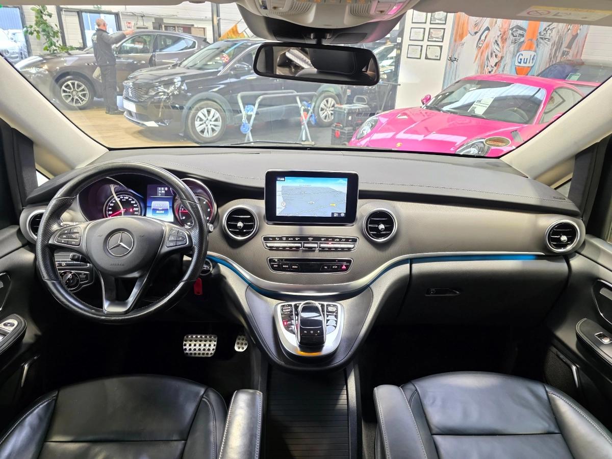 MERCEDES BENZ CLASSE V LONG 250D 190 AVANTGARDE  8 PL /BURMESTER/LED/CAMERA 360/PORTES ELEC/FILM PPF