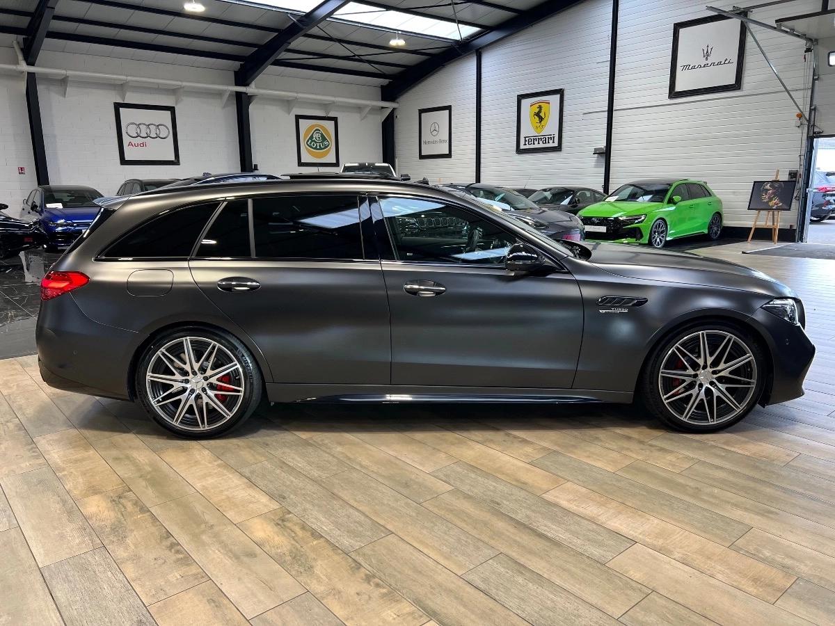 Mercedes Classe C BREAK AMG 63 S TURBO E PERFORMANCE 680 9G-Tronic 4Matic+  /BURMESTER/CAM360/TOIT PANO/JA20/HUD/