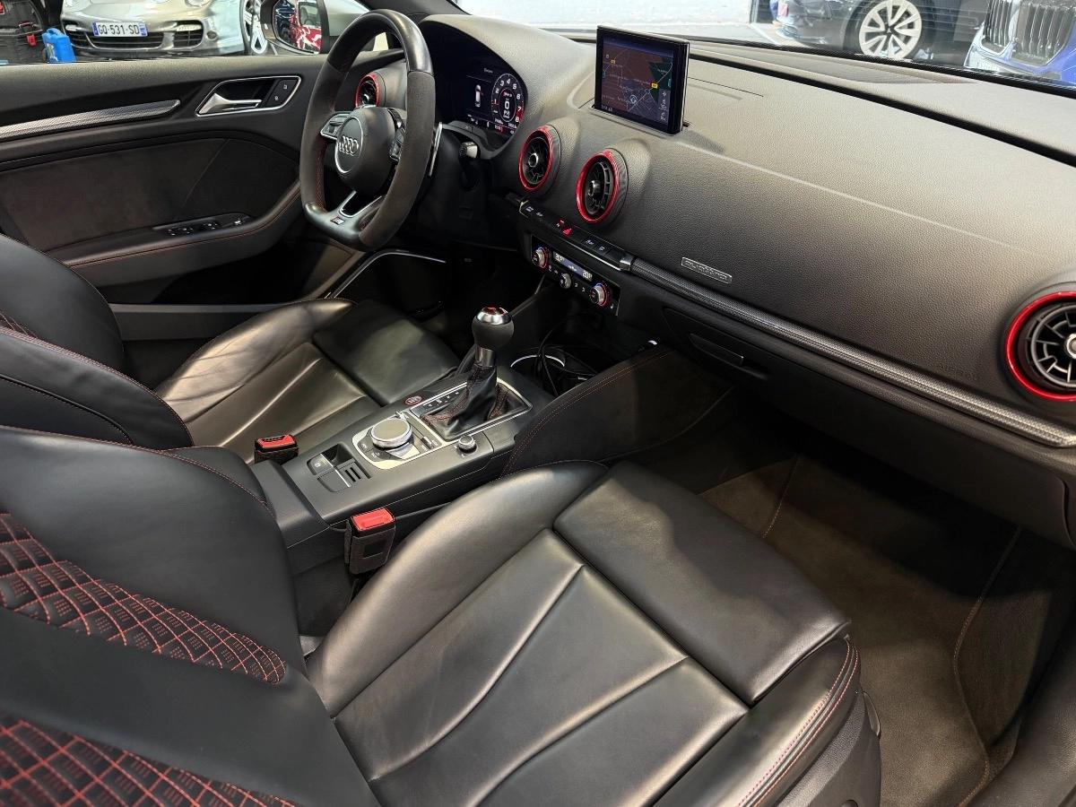 AUDI RS3 (II) SPORTBACK 2.5 TFSI QUATTRO S-TRONIC 400CH - TO / CARPLAY / BANG & OLUFSEN