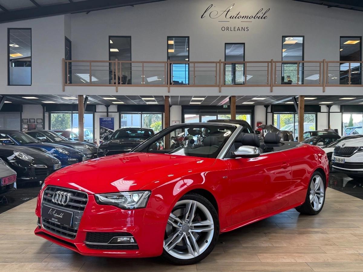 Audi S5 CABRIOLET 3.0 TFSI 335 cv QUATTRO S-TRONIC B&O / 2° MAIN / FULL SUIVI AUDI