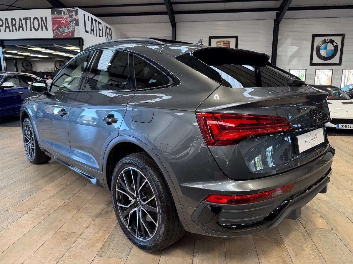Audi Q5 Sportback 55 TFSIe  367 cv Black Edition S-Line Quattro - 1° Main - Toit Ouvrant - Hifi B&O