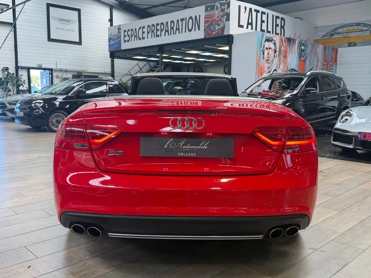 Audi S5 CABRIOLET 3.0 TFSI 335 cv QUATTRO S-TRONIC B&O / 2° MAIN / FULL SUIVI AUDI
