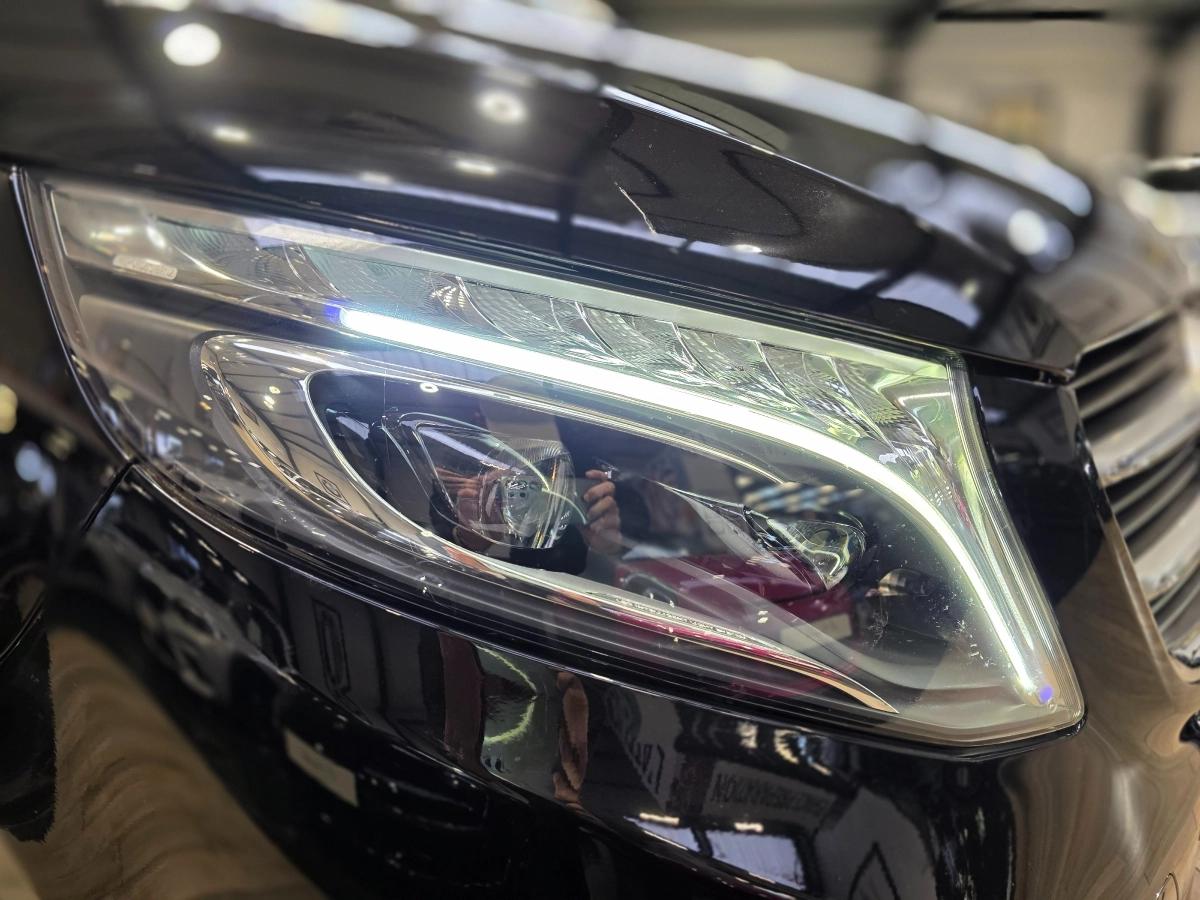 MERCEDES BENZ CLASSE V LONG 250D 190 AVANTGARDE  8 PL /BURMESTER/LED/CAMERA 360/PORTES ELEC/FILM PPF