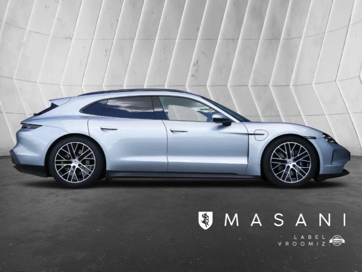 Porsche Taycan Sport Turismo 435ch 634Km WLTP Phase II/Roues AR Dir/PVT+/Chrono/Sound/Sièges 18/Bose/Pano/HD Matrix