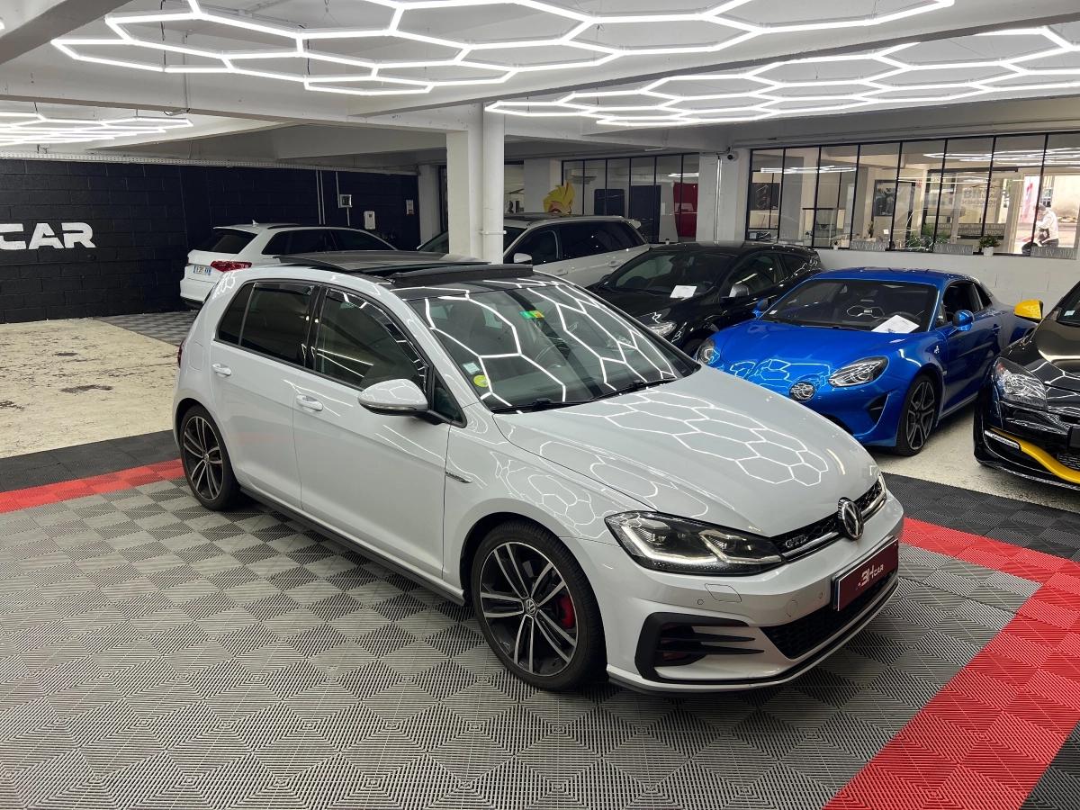 Image: Volkswagen Golf 7 2.0 TDI 184CH GTD WHITE SILVER ( TOIT OUVRANT / CARPLAY / CAMÉRA ... )