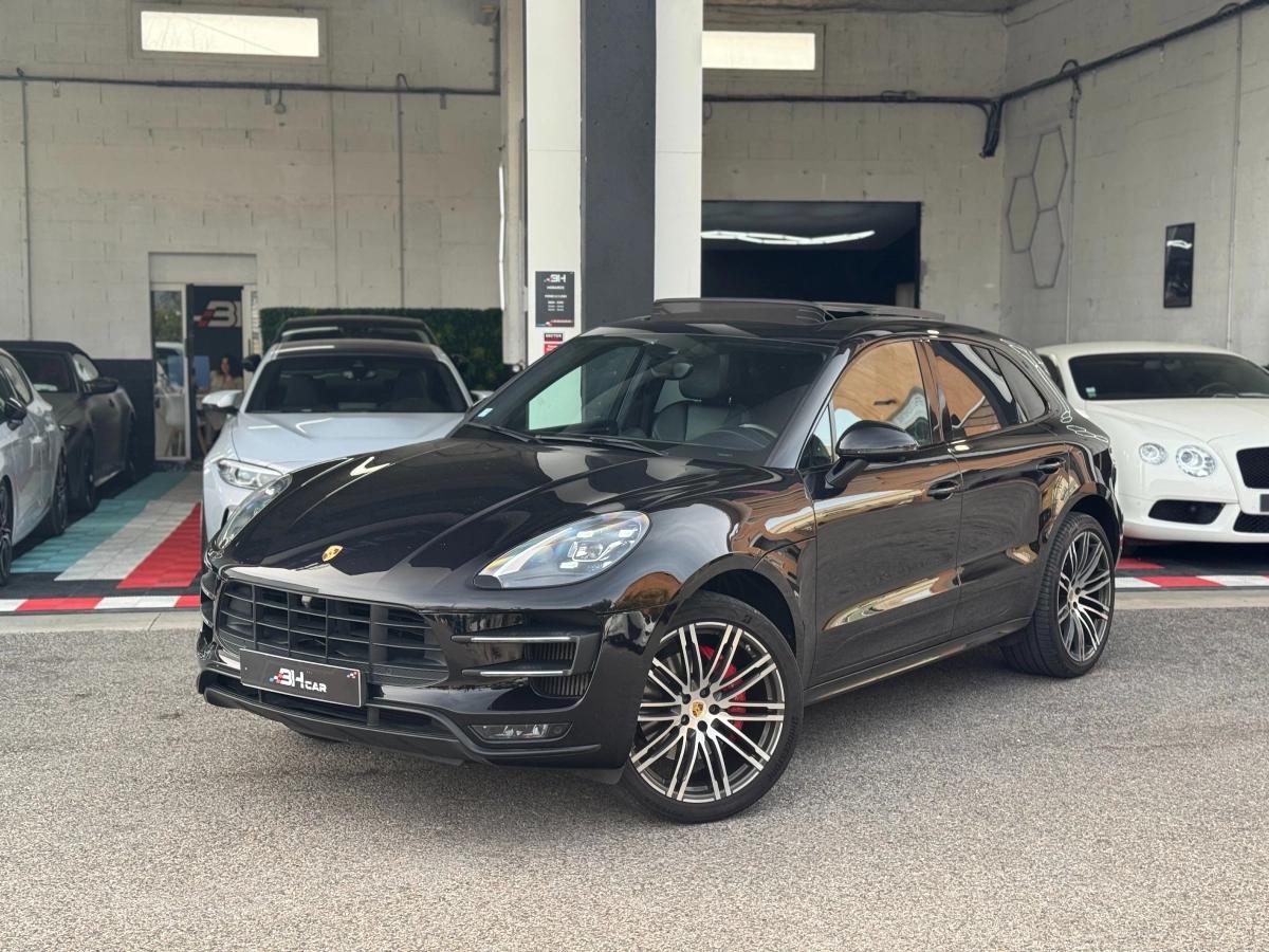 Image: Porsche Macan TURBO 3.6L 400cv SPORT CHRONO / CAMERA 360° / TOIT OUVRANT / PDLS / GARANTIE 6 MOIS