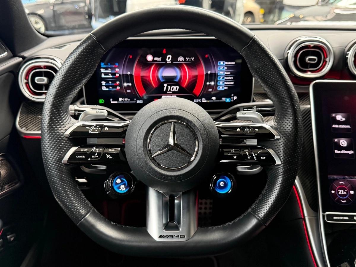 Mercedes Classe C 63 S AMG  680 CV  EQ POWER 4MATIC 9G-TRONIC  TO / CARBONE / BURMESTER / OPTION +++