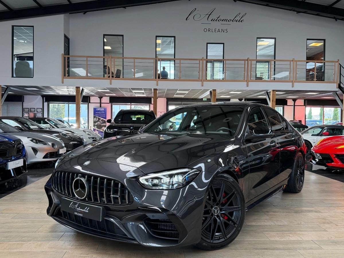 Mercedes Classe C 63 S AMG  680 CV  EQ POWER 4MATIC 9G-TRONIC  TO / CARBONE / BURMESTER / OPTION +++