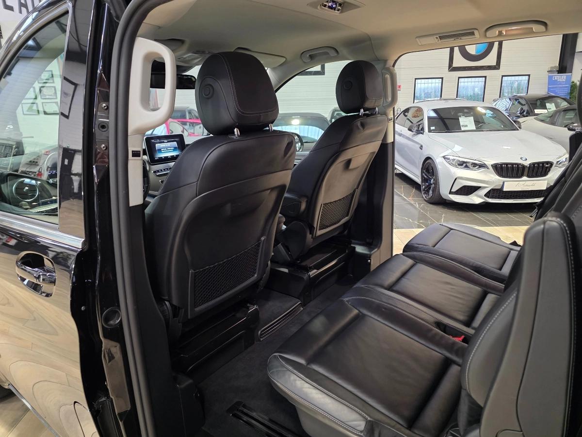 MERCEDES BENZ CLASSE V LONG 250D 190 AVANTGARDE  8 PL /BURMESTER/LED/CAMERA 360/PORTES ELEC/FILM PPF
