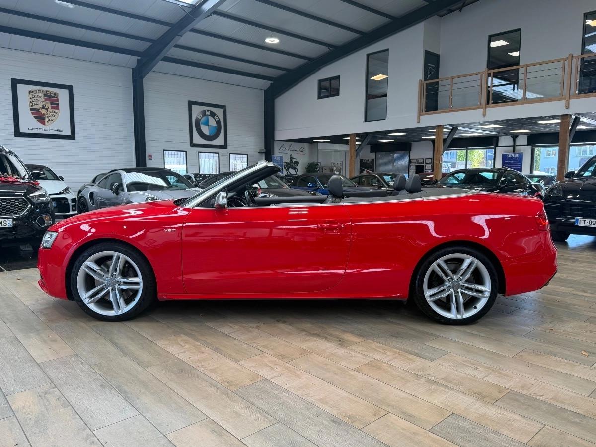 Audi S5 CABRIOLET 3.0 TFSI 335 cv QUATTRO S-TRONIC B&O / 2° MAIN / FULL SUIVI AUDI