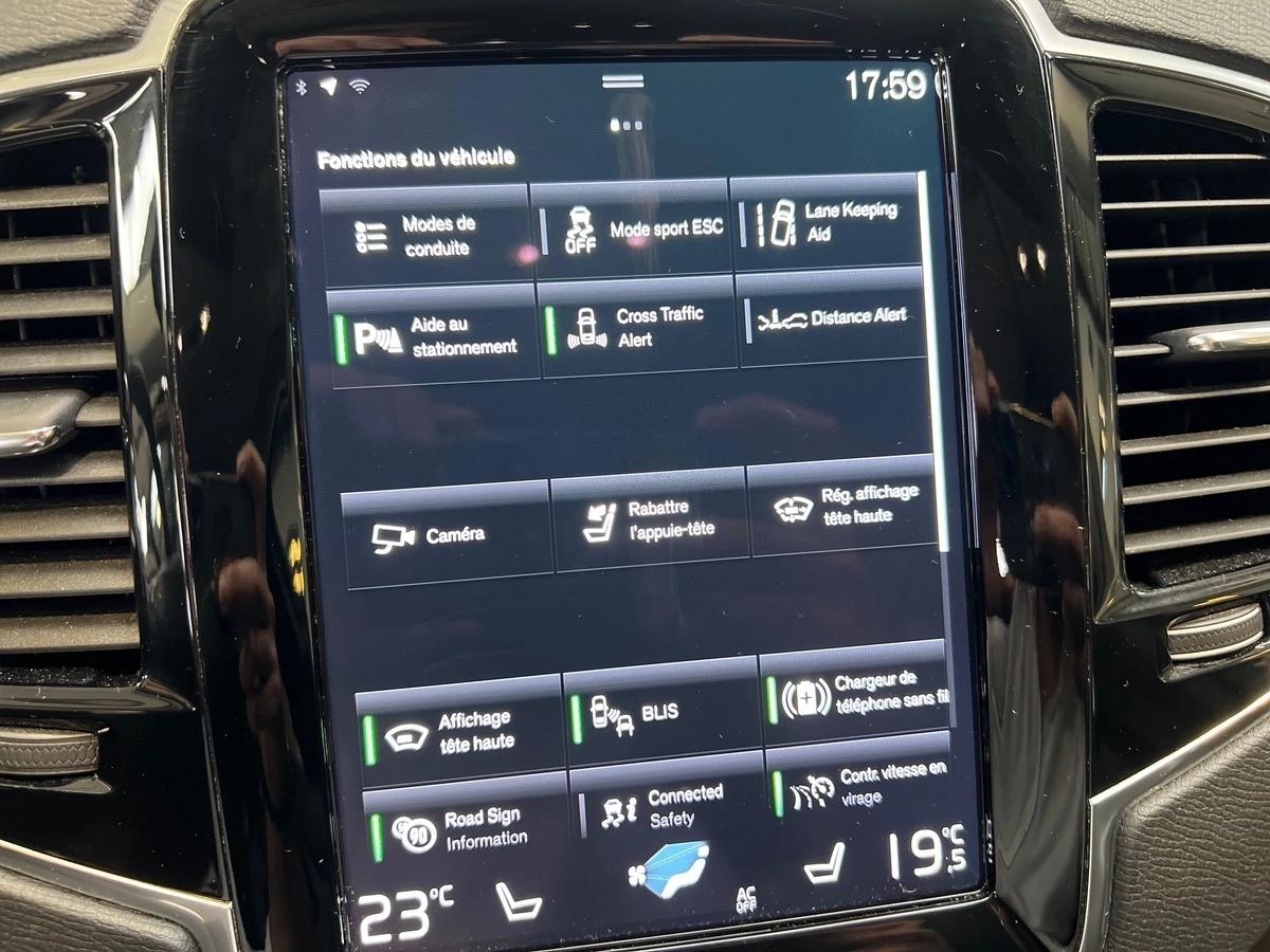 Volvo XC90 II (2) B5 AWD D MILD HYBRID 235 ULTIMATE STYLE 7PL GEARTRONIC8 + ATTELAGE ELECTRIQUE