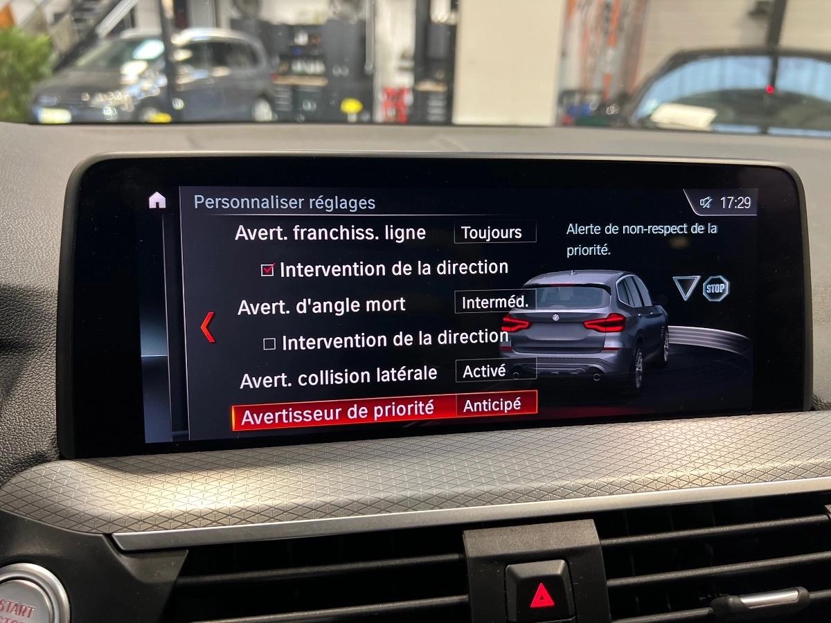 Bmw X3 (G01) XDRIVE 30D 265 M SPORT BVA8 /TOIT PANO/CARPLAY/HUD/SUIVI BMW A JOUR/