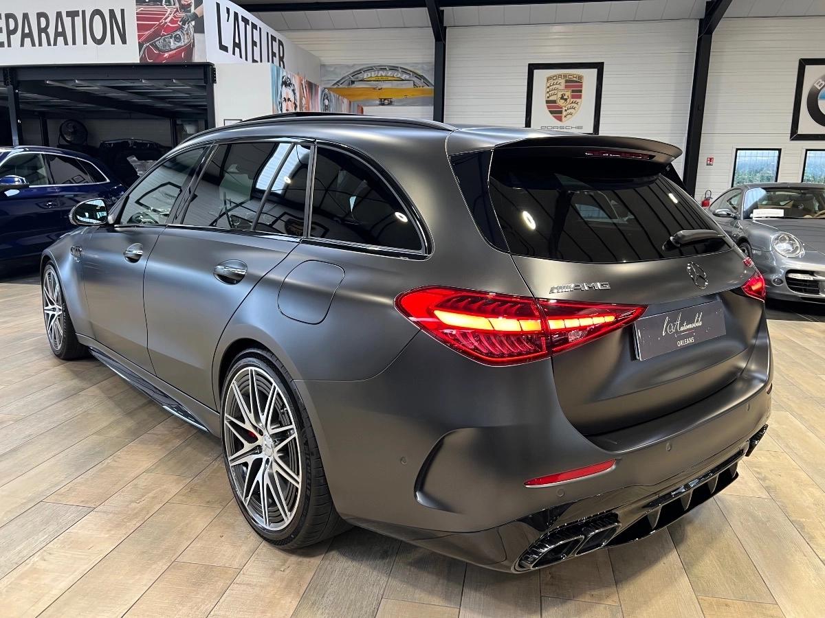 Mercedes Classe C BREAK AMG 63 S TURBO E PERFORMANCE 680 9G-Tronic 4Matic+  /BURMESTER/CAM360/TOIT PANO/JA20/HUD/