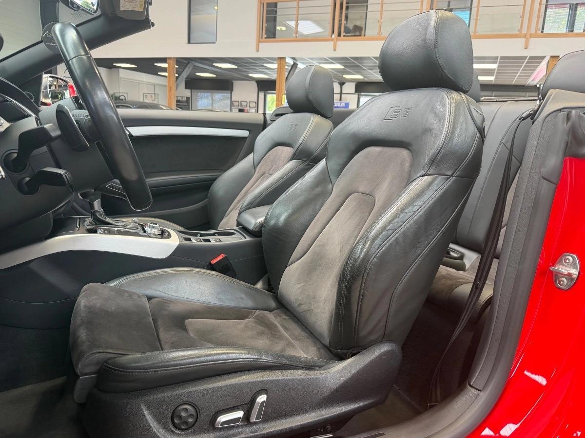 Audi S5 CABRIOLET 3.0 TFSI 335 cv QUATTRO S-TRONIC B&O / 2° MAIN / FULL SUIVI AUDI