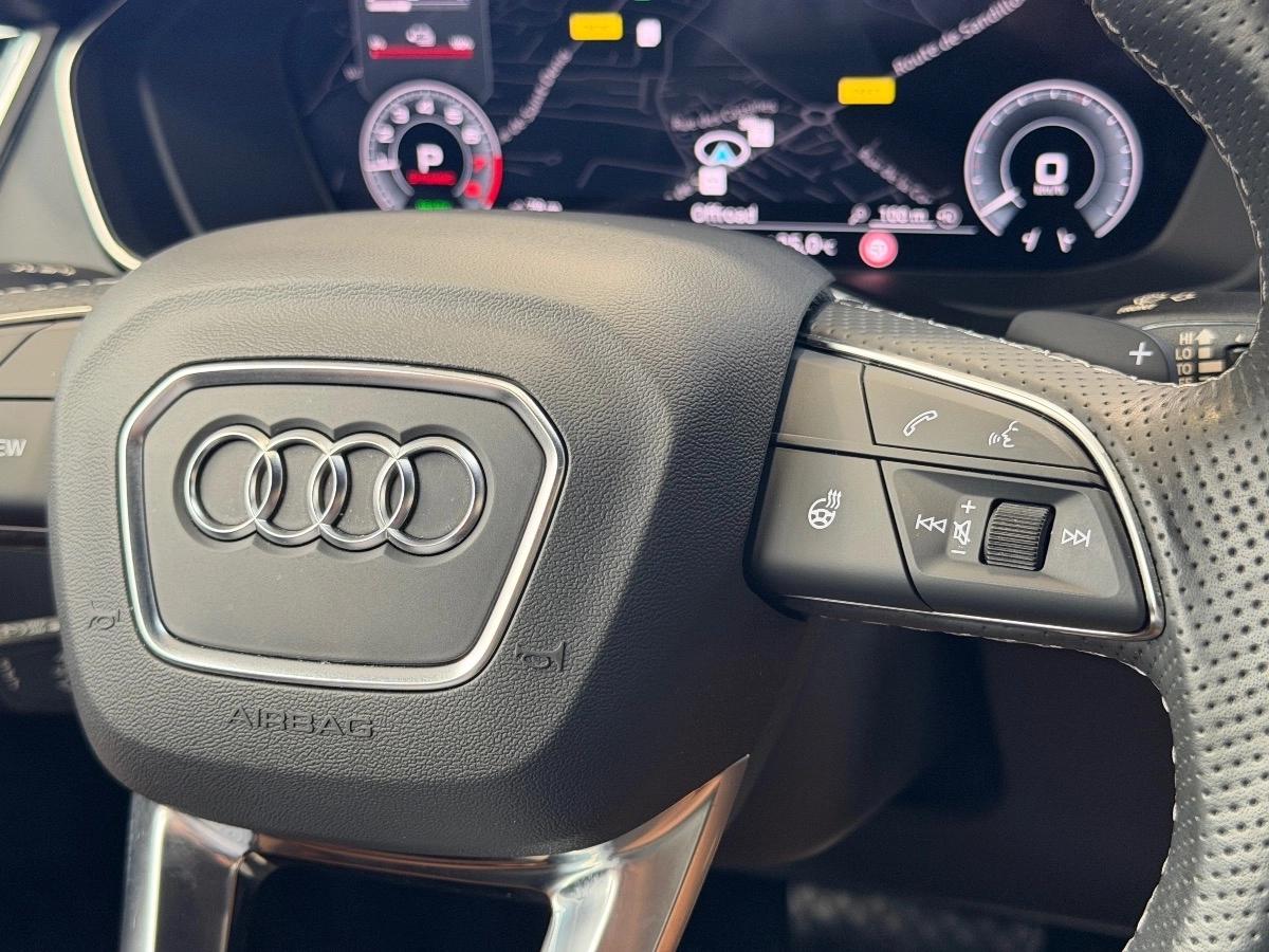 Audi Q5 Sportback 55 TFSIe  367 cv Black Edition S-Line Quattro - 1° Main - Toit Ouvrant - Hifi B&O