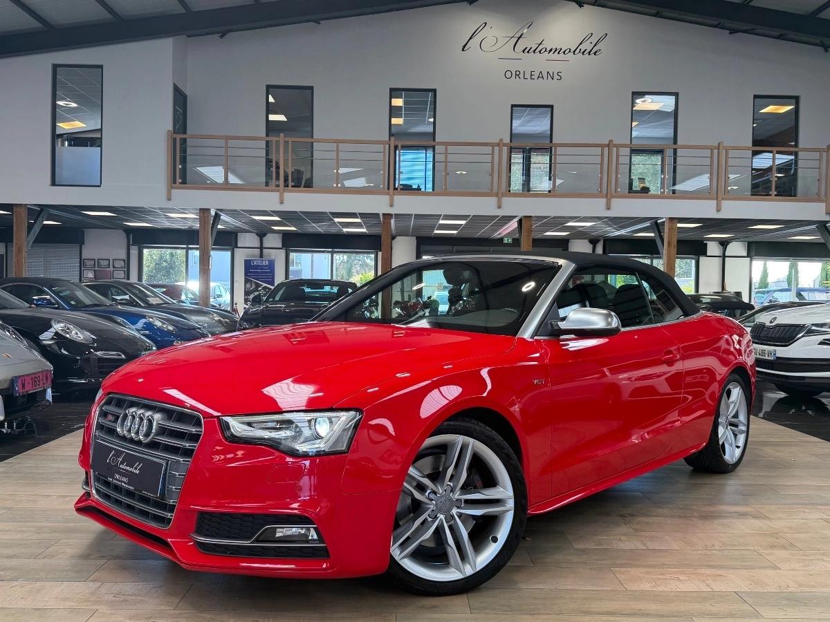 Audi S5 CABRIOLET 3.0 TFSI 335 cv QUATTRO S-TRONIC B&O / 2° MAIN / FULL SUIVI AUDI