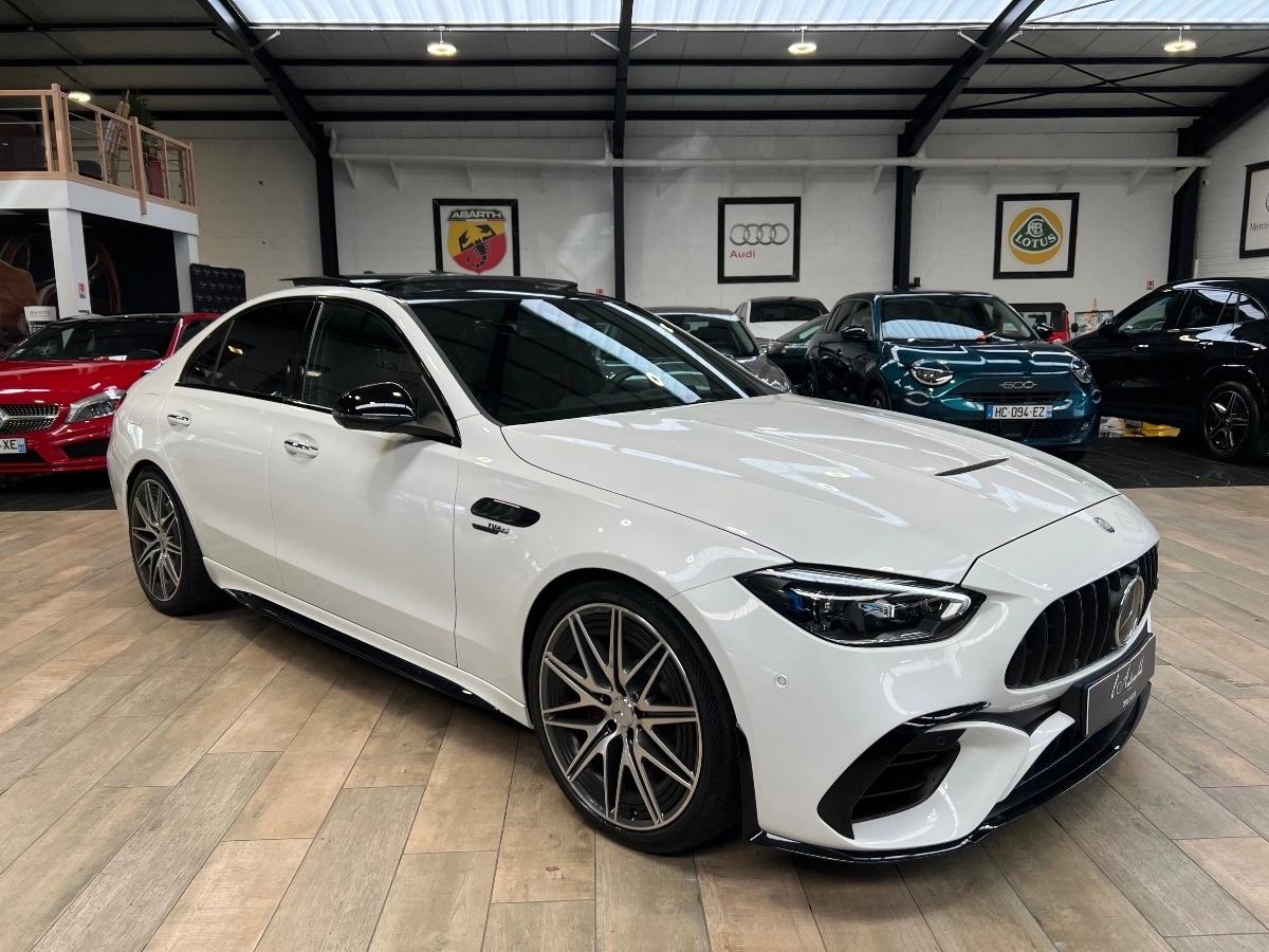 Mercedes Classe C AMG 63 S TURBO E PERFORMANCE 680 9G-Tronic 4Matic+  /ATTELAGE/BURMESTER/CAM360/TOIT PANO/JA20/HUD/