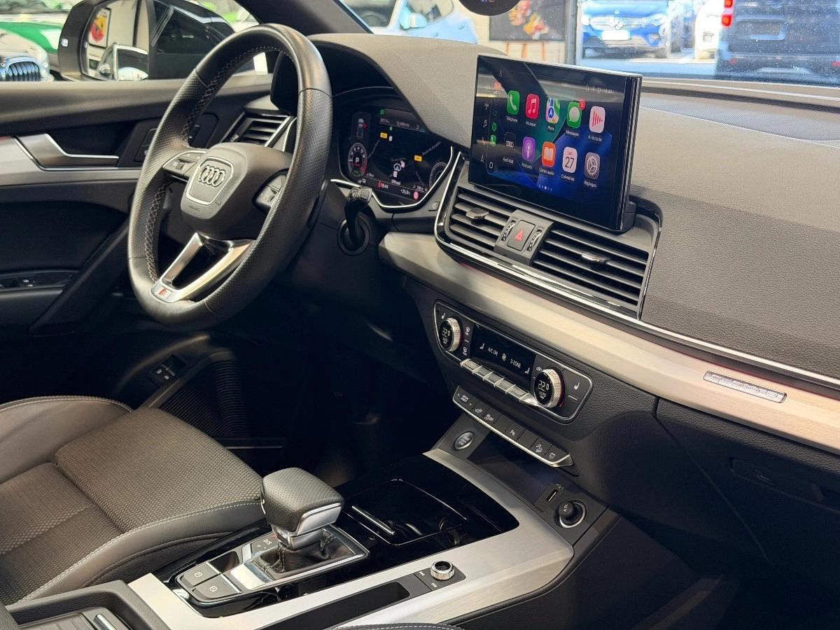 Audi Q5 Sportback 55 TFSIe  367 cv Black Edition S-Line Quattro - 1° Main - Toit Ouvrant - Hifi B&O