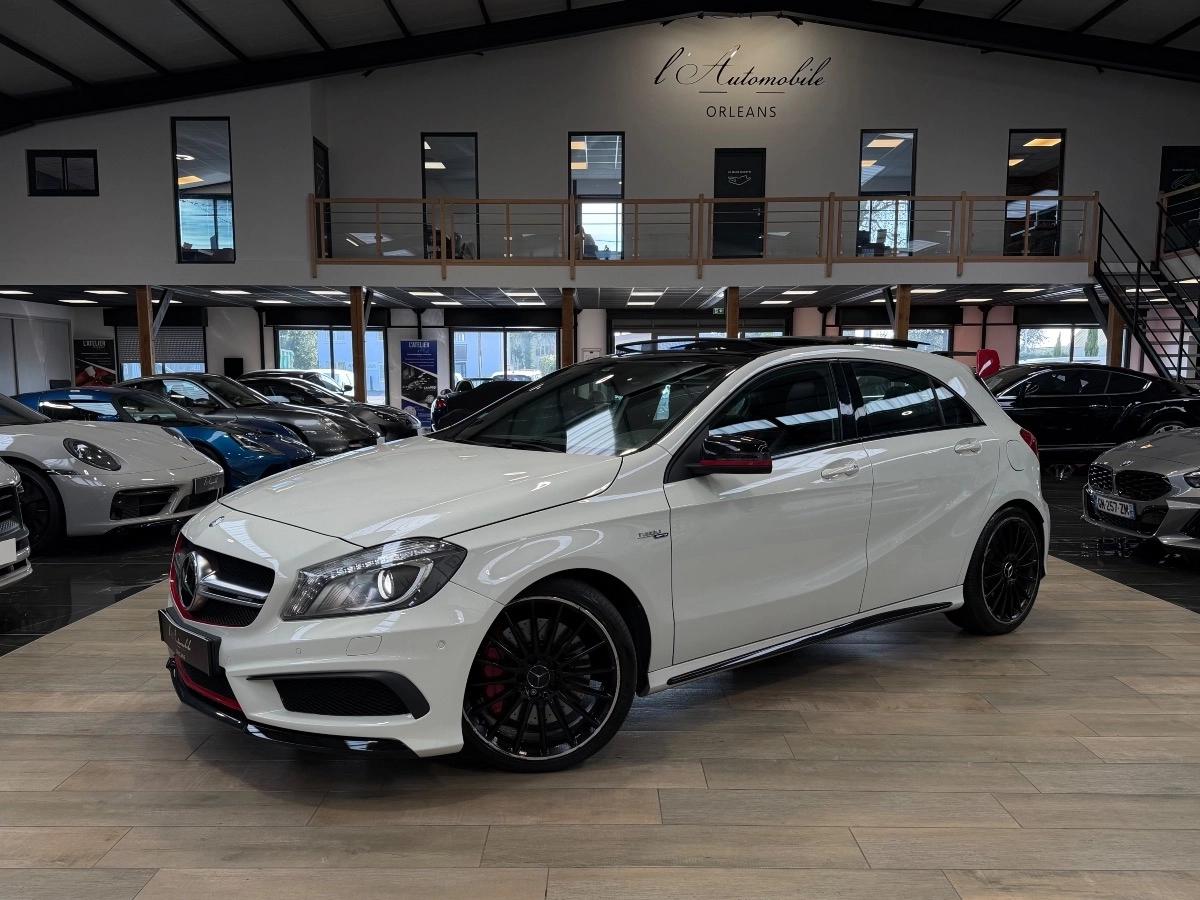 MERCEDES CLASSE A 45 AMG 4-MATIC SPEEDSHIFT 360CH - KIT AERO/TOIT OUVRANT/SIEGES CHAUFFANTS