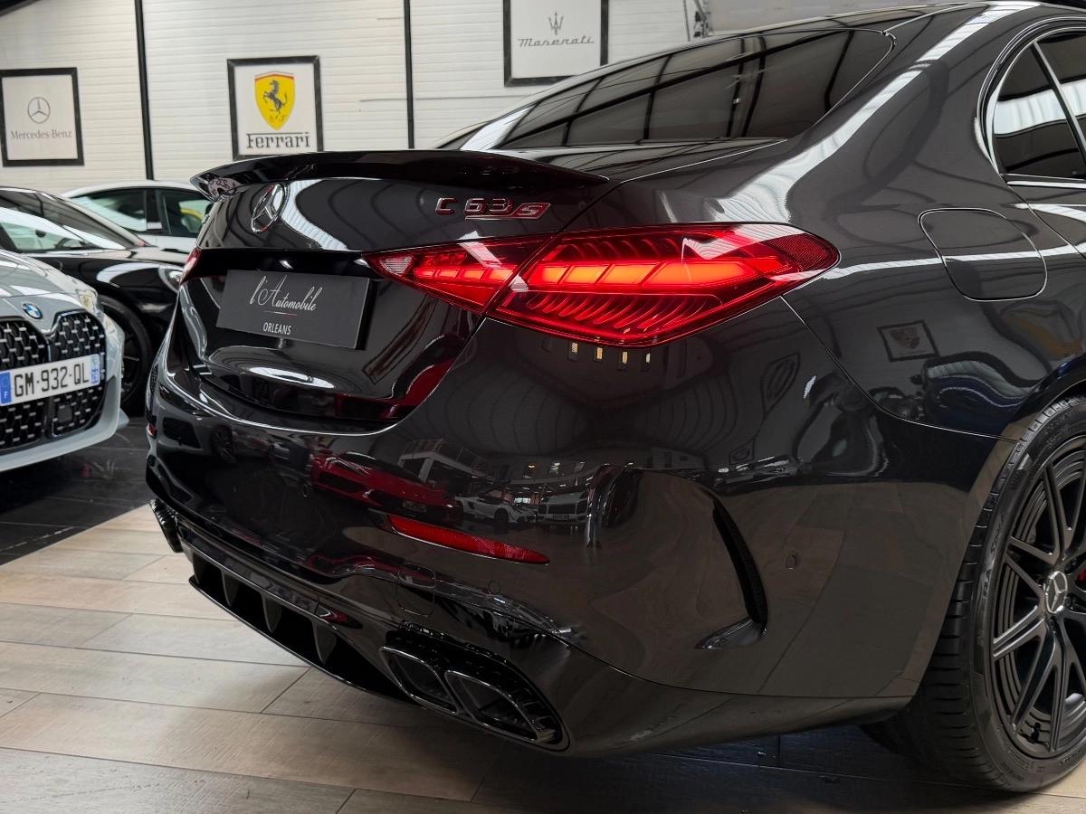 Mercedes Classe C 63 S AMG  680 CV  EQ POWER 4MATIC 9G-TRONIC  TO / CARBONE / BURMESTER / OPTION +++