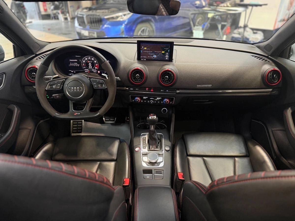 AUDI RS3 (II) SPORTBACK 2.5 TFSI QUATTRO S-TRONIC 400CH - TO / CARPLAY / BANG & OLUFSEN