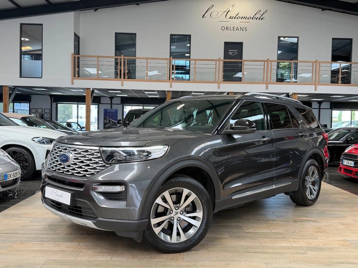 Ford Explorer 3.0 V6 457 CV  355 HYBRID PLATINIUM 4X4 TO / B&O / 360 / ATTELAGE / FULL
