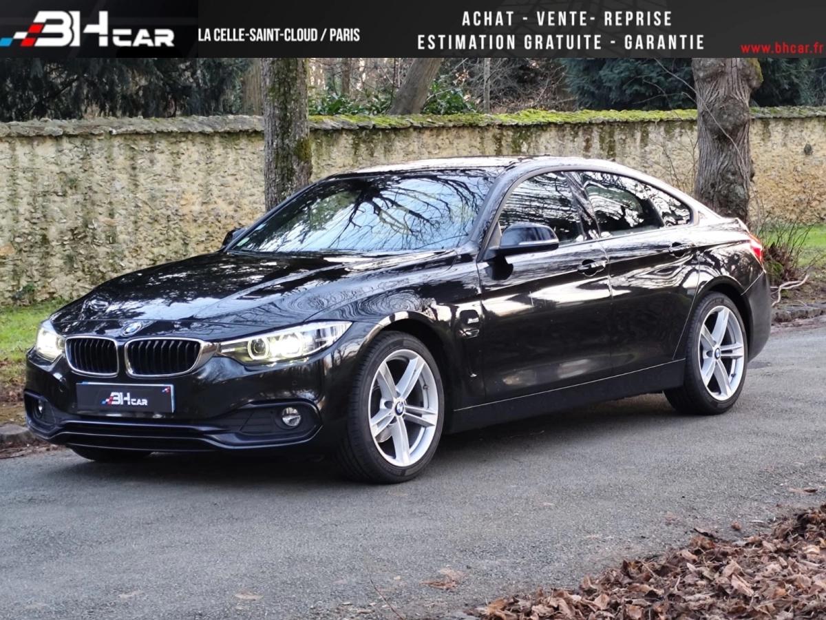 Image: Bmw Serie 4 GRAN-COUPE LCI 418 D 150 SPORT BVA8 / SUIVI BMW / CUIR / GRAND GPS / PACK CONFORT /