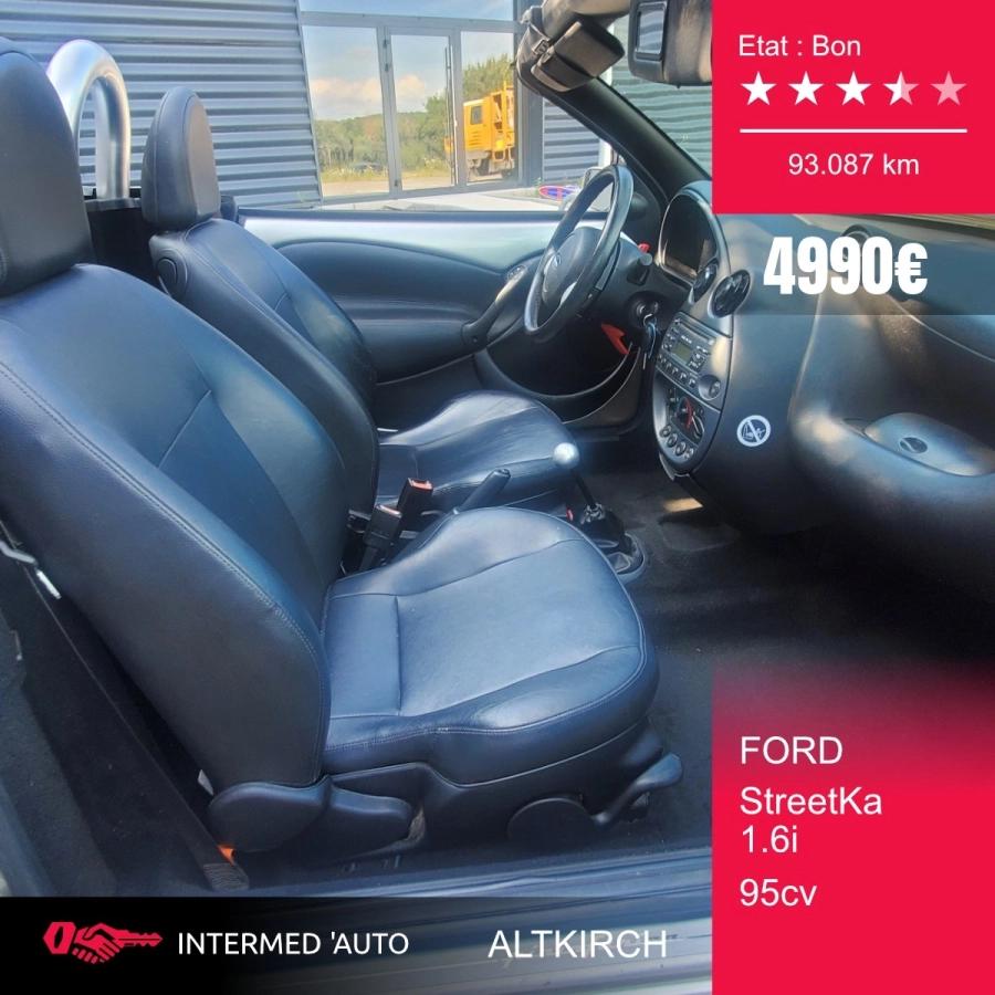 Ford Ka CABRIOLET 1.6 95 STREETKA