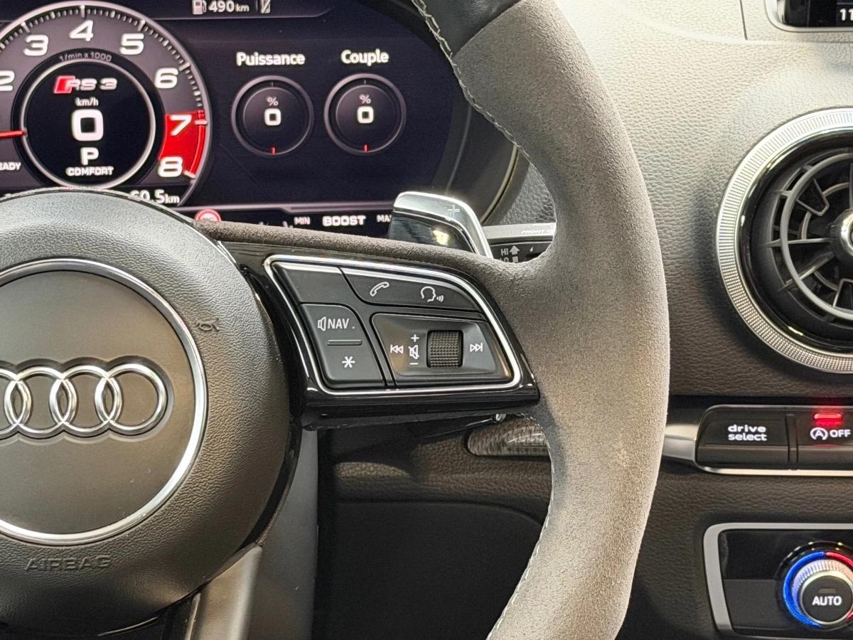 Audi Rs3 II (2) Sportback 2.5 TFSI 400 Quattro S Tronic 7 DAZA Options+++ FR