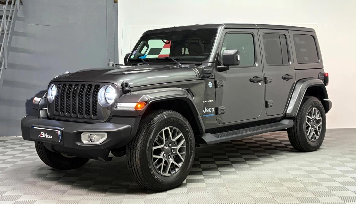 Image: Jeep Wrangler Unlimited 2.0 T 380ch 4xe Sahara Command-Trac