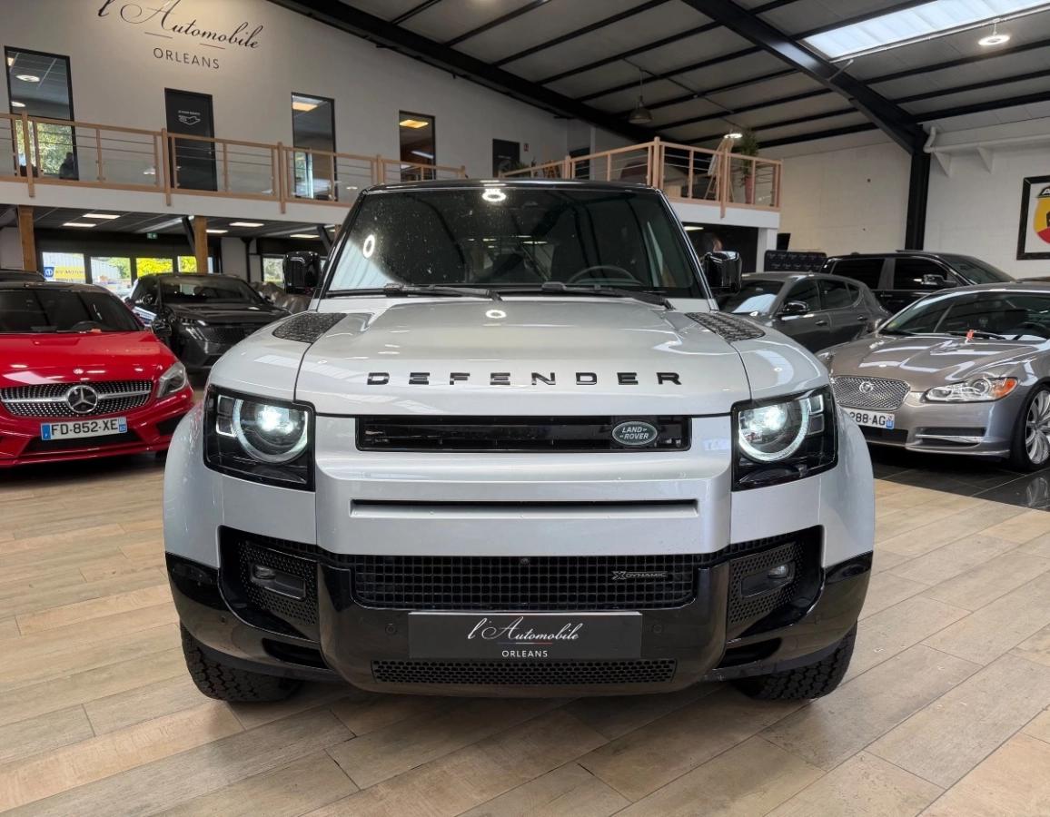 Land Rover Defender 110 3.0 D200 200 MHEV X-DYNAMIC 4WD BVA8 /ATTELAGE/TOIT PANO/CARPLAY/MERIDIAN/