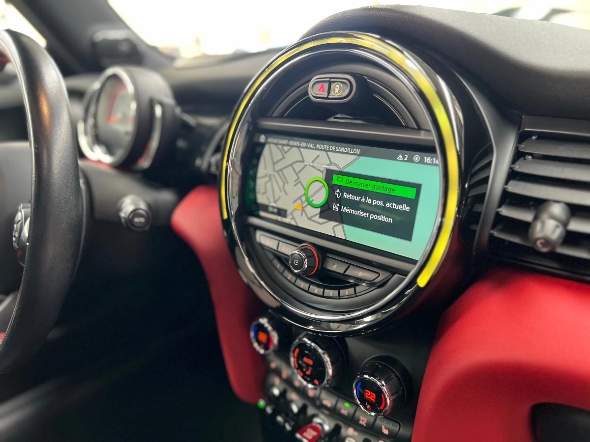 Mini Mini III (F56) COOPER S 192 FINITION JCW BVA7 3P /TO/HARMAN KARDON/CARPLAY/HUD/CAMERA/