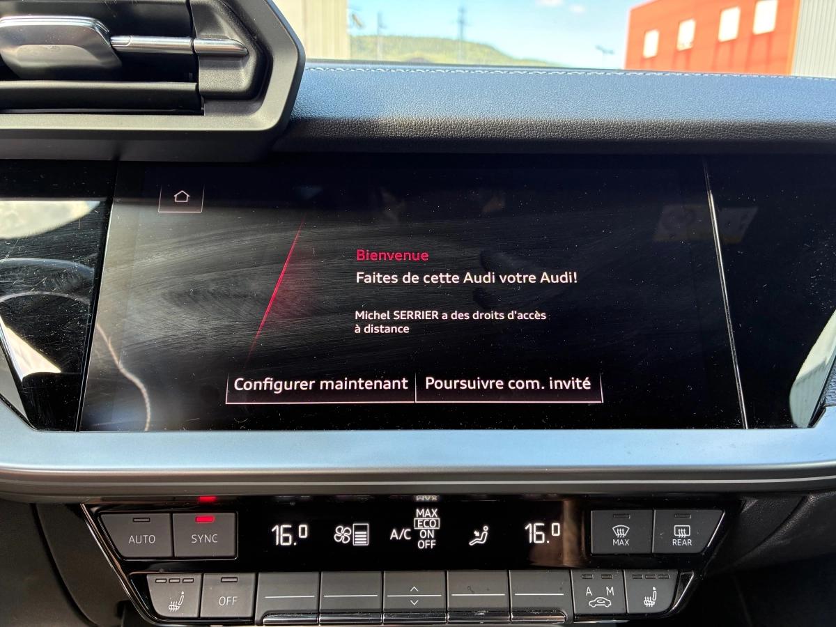 Audi A3 SPORTBACK 1.4 40 TFSIE 204H 150 PHEV HYBRID 25.7KWH S-LINE S-TRONIC BVA