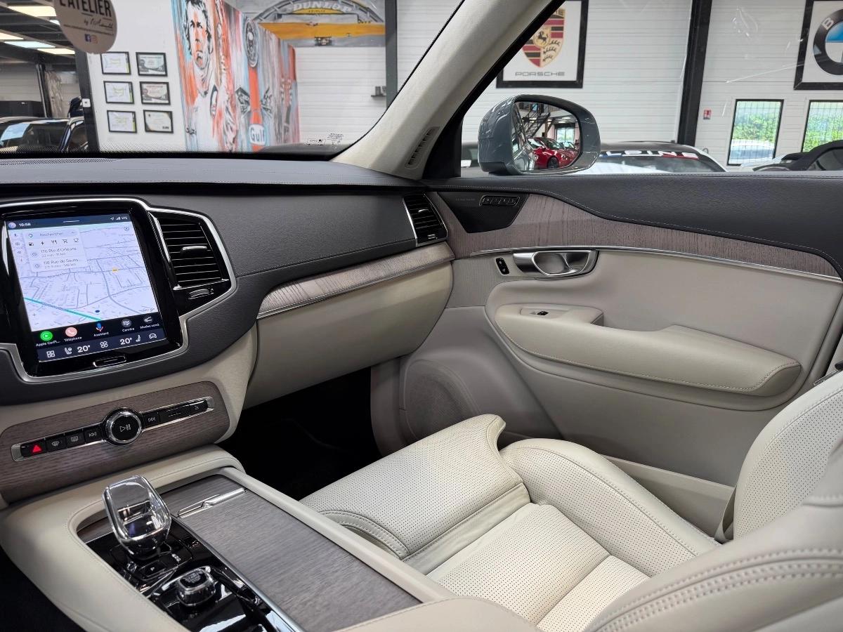 Volvo Xc90 II (2) T8 AWD 455 Ultimate Style Chrome Geartronic 8 7PL 1ère Main TVA