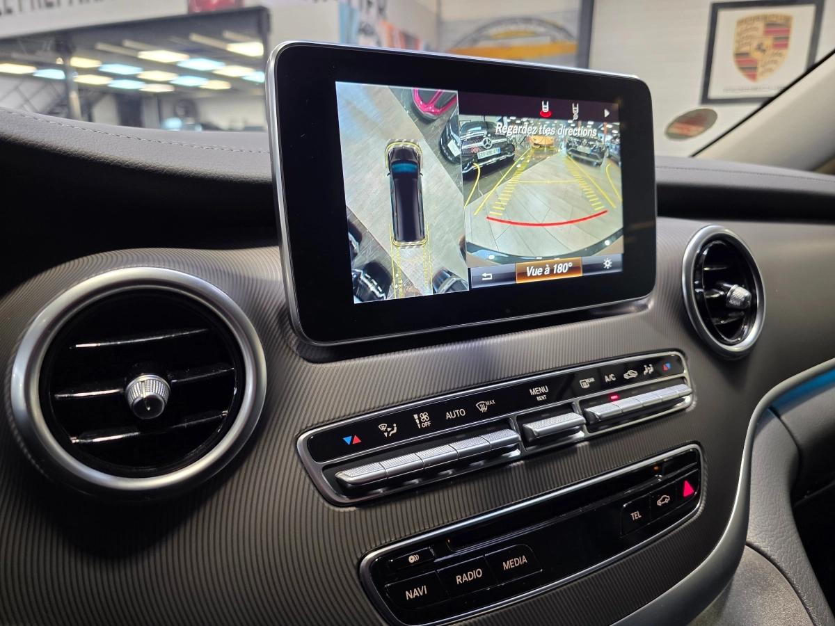 MERCEDES BENZ CLASSE V LONG 250D 190 AVANTGARDE  8 PL /BURMESTER/LED/CAMERA 360/PORTES ELEC/FILM PPF