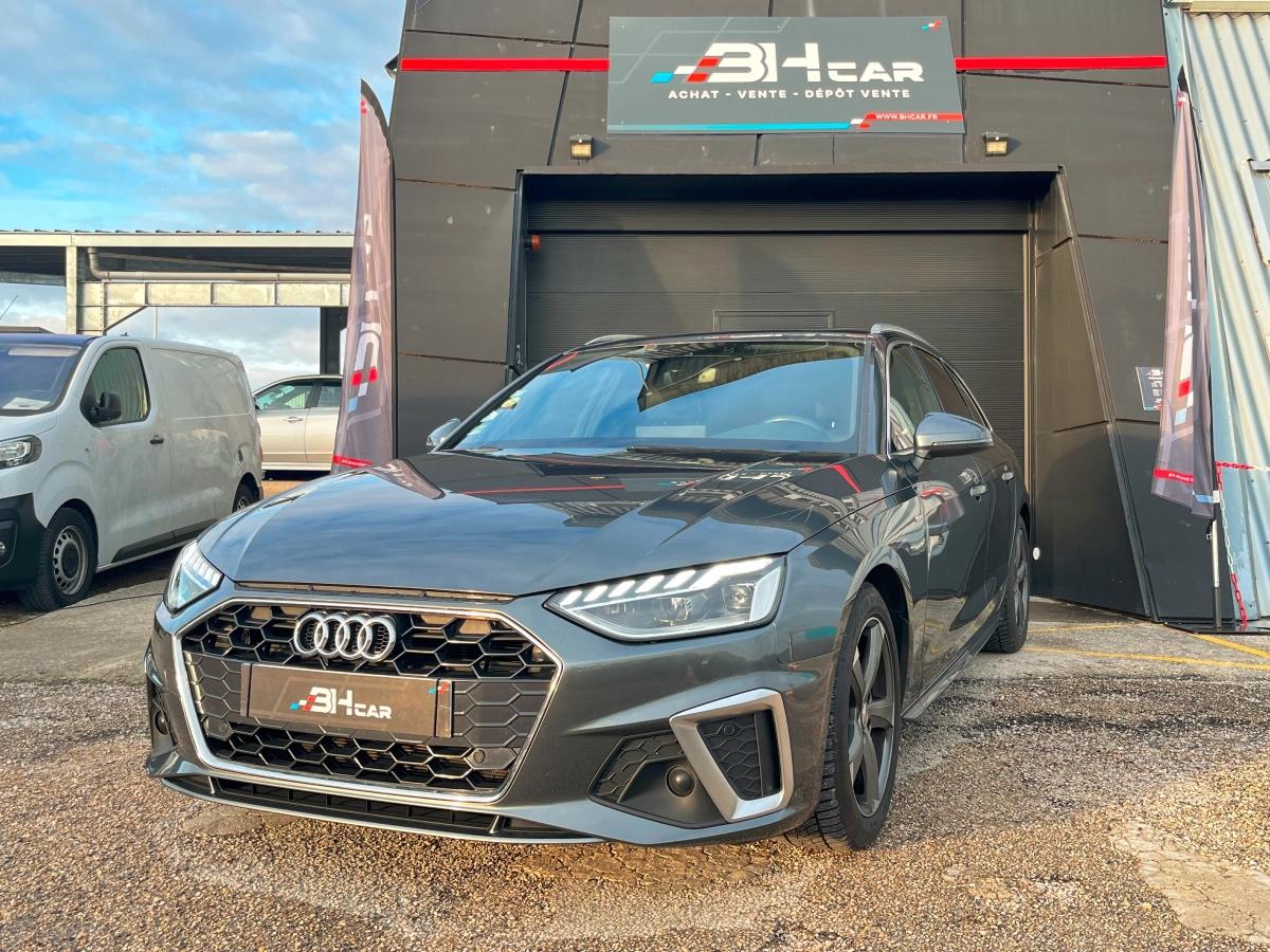 Image: Audi A4 AVANT 35 TDI 163 S-LINE S-TRONIC - Entretien Audi - Toit ouvrant - Caméra - Siège chauffant