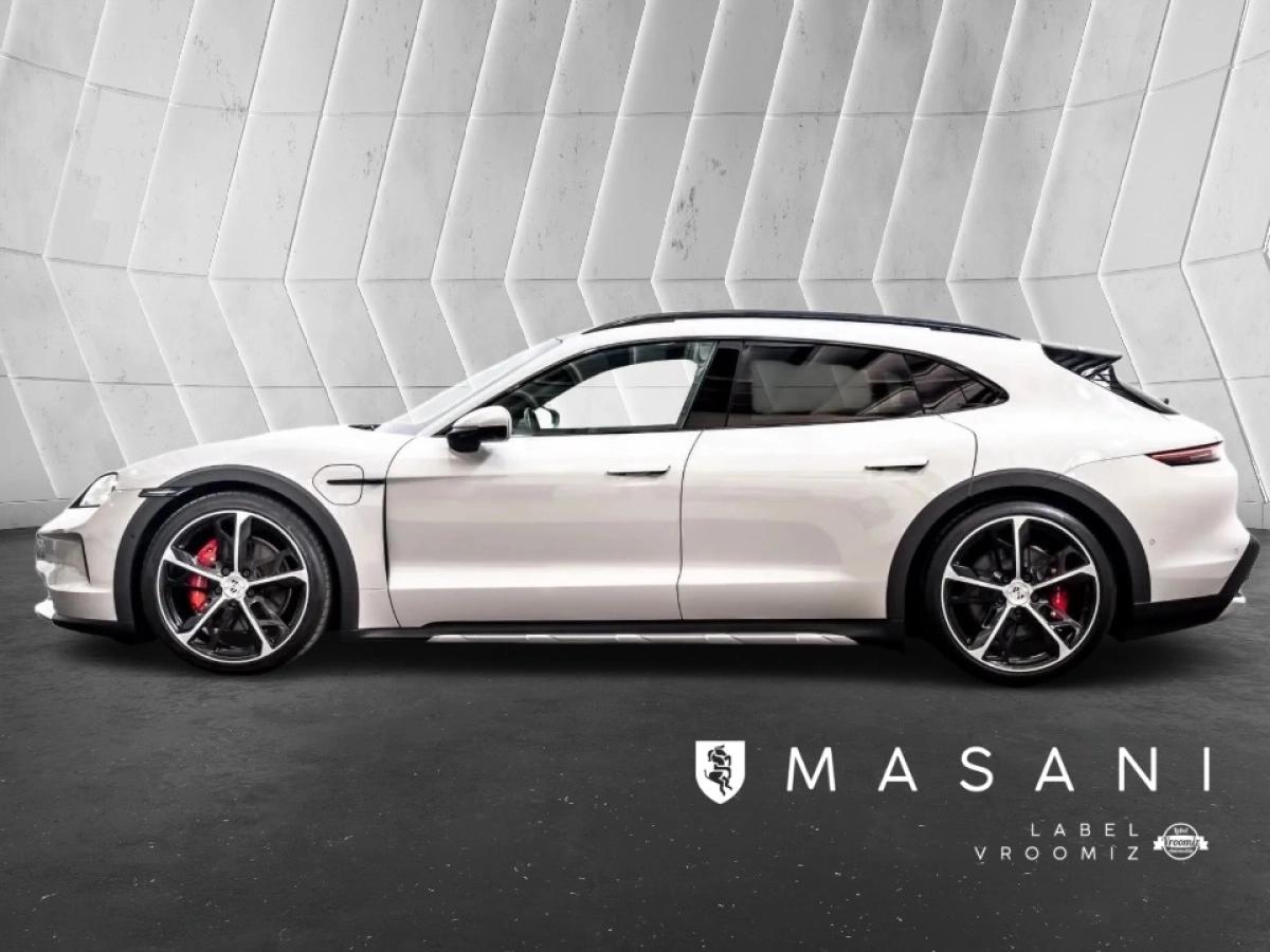Porsche Taycan 4S Cross Turismo 598ch 588Km WLTP Phase II/Tout Cuir/Chrono/Sport Sound/21“/Sièges 14/4+1/Bose/HD Ma