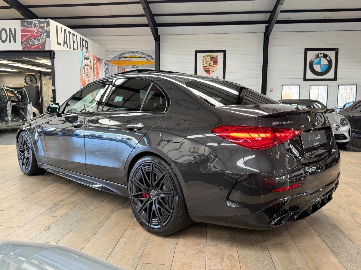 Mercedes Classe C 63 S AMG  680 CV  EQ POWER 4MATIC 9G-TRONIC  TO / CARBONE / BURMESTER / OPTION +++