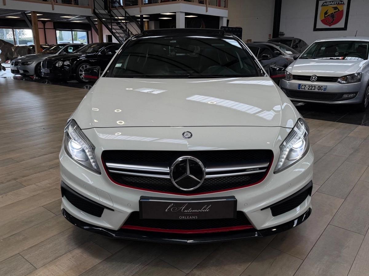 MERCEDES CLASSE A 45 AMG 4-MATIC SPEEDSHIFT 360CH - KIT AERO/TOIT OUVRANT/SIEGES CHAUFFANTS