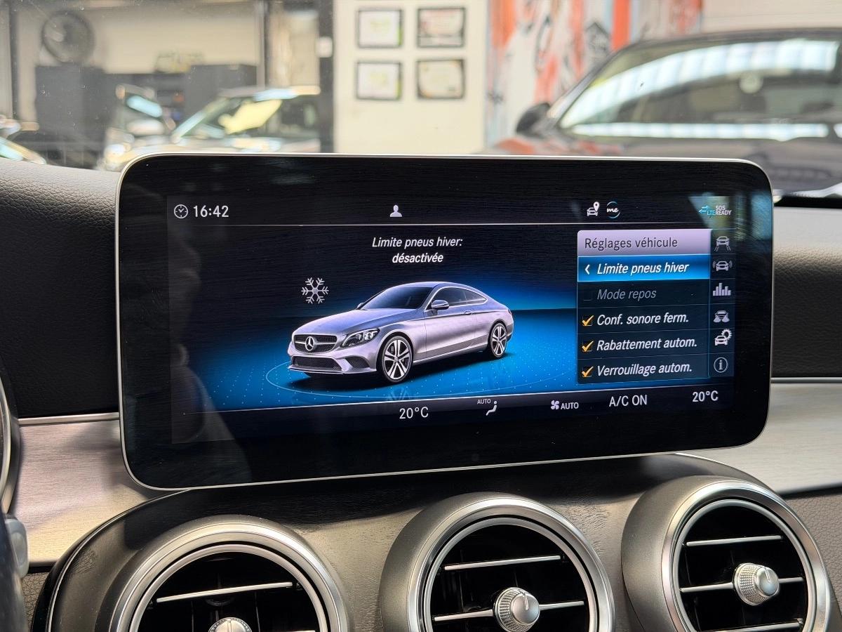 Mercedes Classe C IV (2) Coupé 200d AMG Line 9G-Tronic