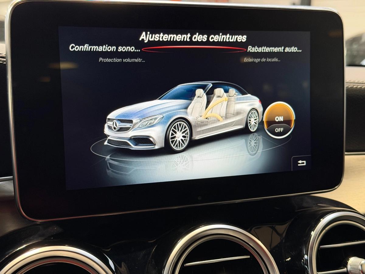 Mercedes Classe C CABRIOLET 4.0 63 475 AMG BVA