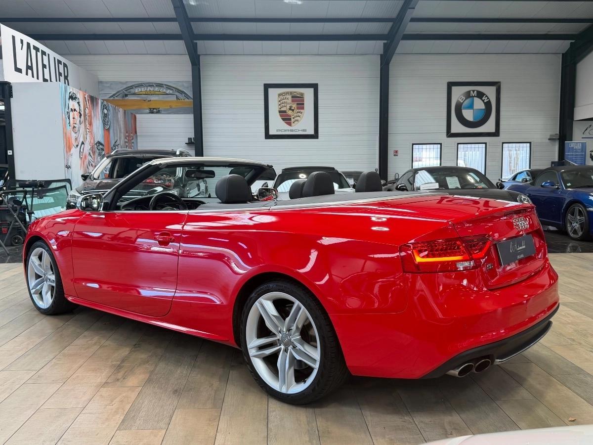 Audi S5 CABRIOLET 3.0 TFSI 335 cv QUATTRO S-TRONIC B&O / 2° MAIN / FULL SUIVI AUDI