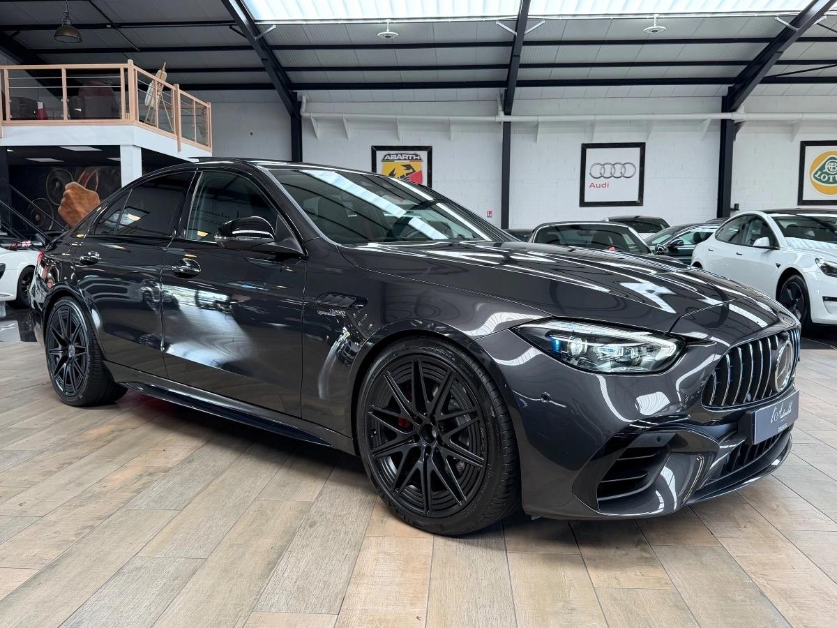 Mercedes Classe C 63 S AMG  680 CV  EQ POWER 4MATIC 9G-TRONIC  TO / CARBONE / BURMESTER / OPTION +++