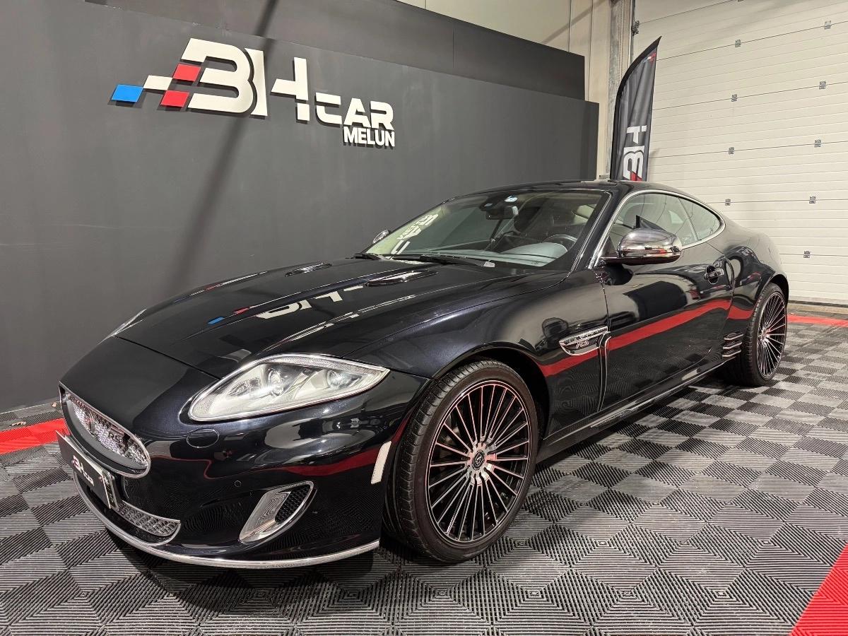 Image: Jaguar Xk COUPE 5.0 385 BVA BOWERS WILKINS | SIEGES/VOLANT CHAUFFANT | CAMERA DE RECUL | LIGNE INOX