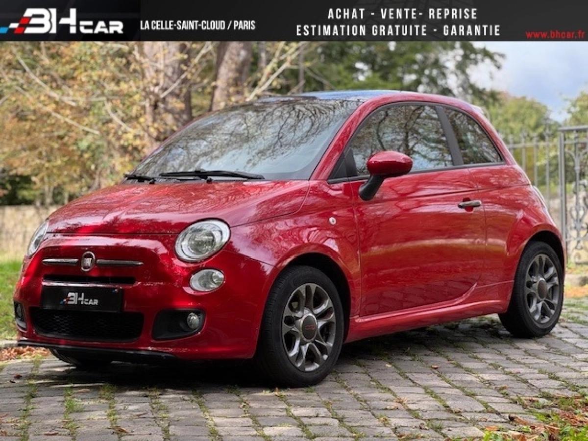 Image: Fiat 500 1.2 69 S toit panoramique